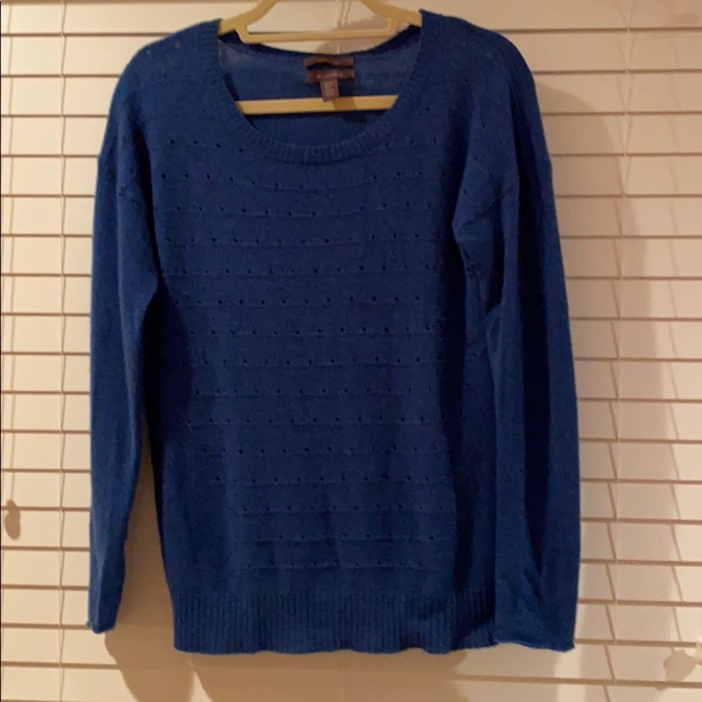 Saffron 100% cashmere sweater. Size L.
